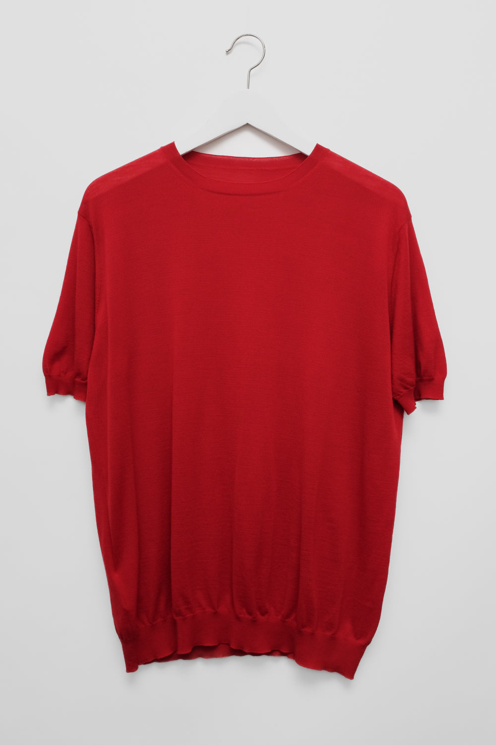 PRADA VINTAGE PURE RED WOOL KNIT