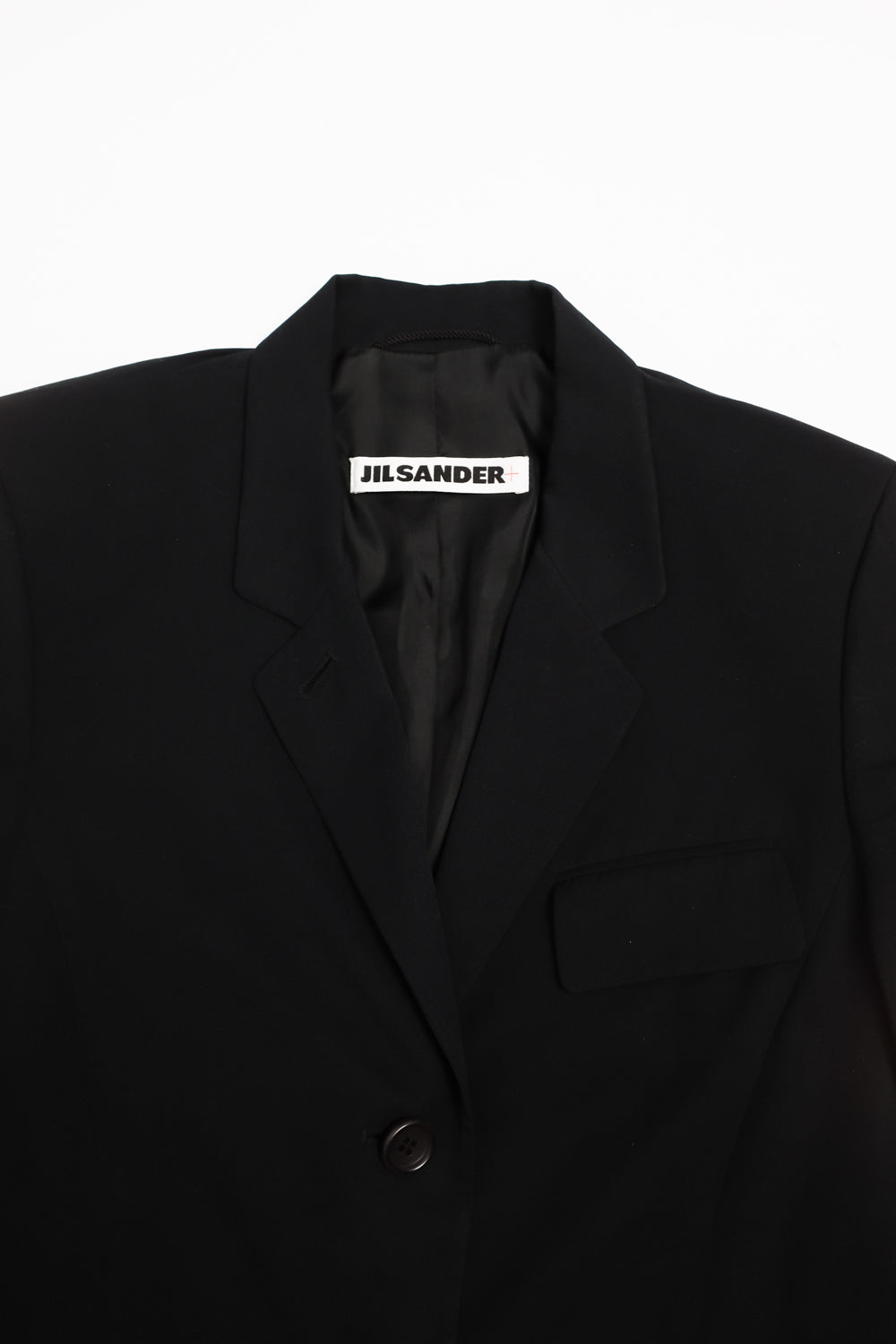 JIL SANDER VINTAGE BLACK WAISTED BLAZER