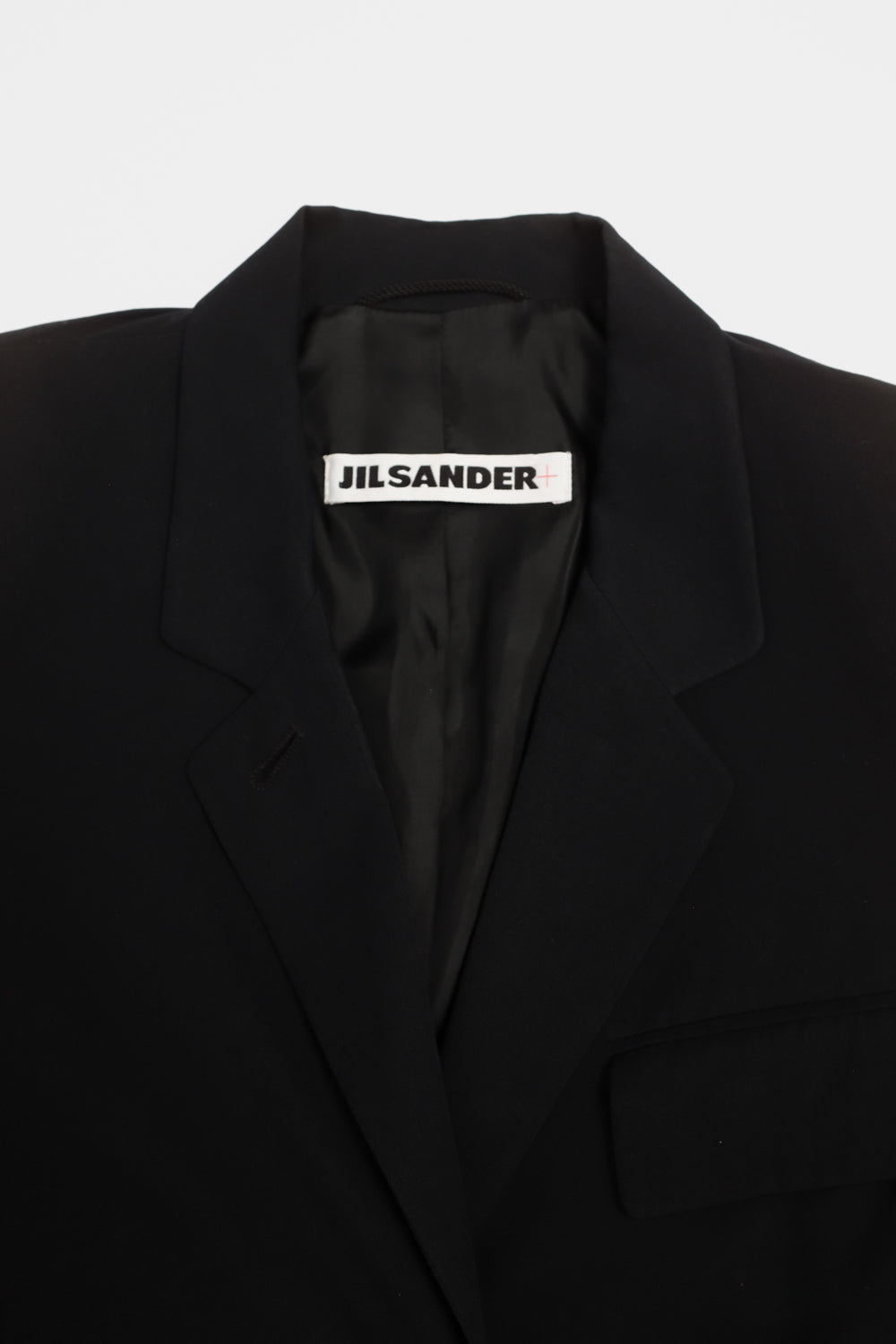 JIL SANDER VINTAGE BLACK WAISTED BLAZER