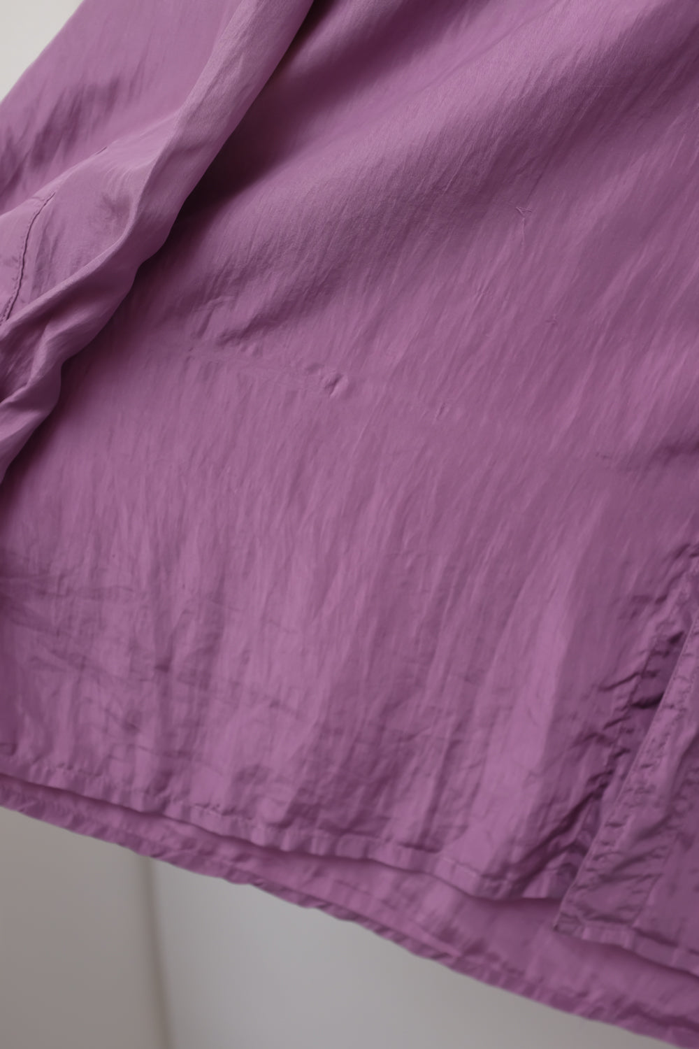 PURE SILK LILAC OVERSIZE SHIRT