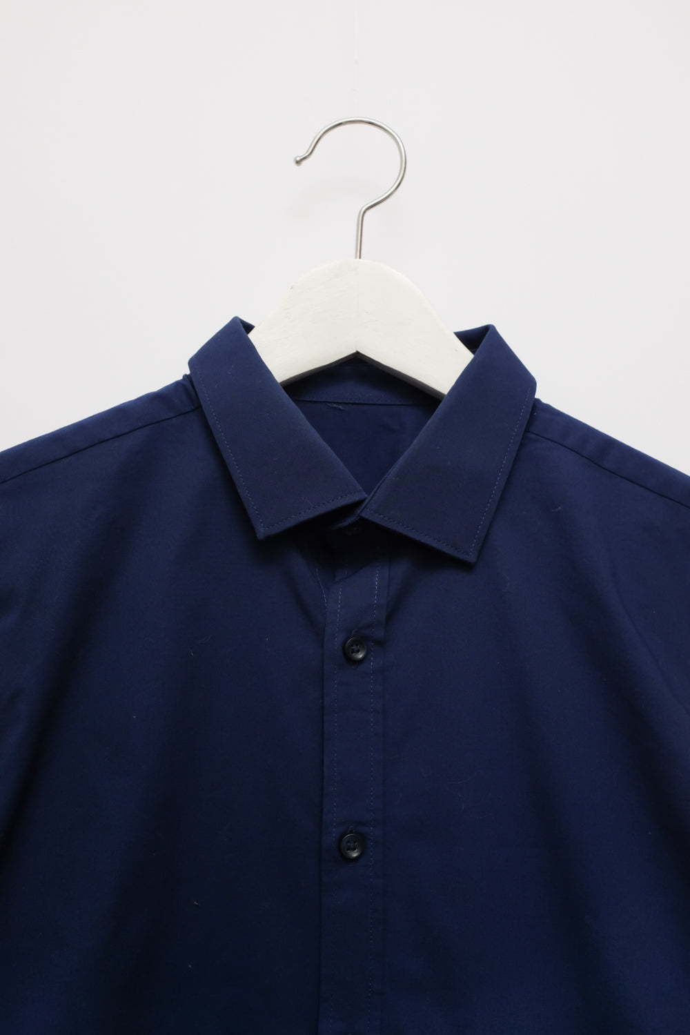 NAVY COTTON SHIRT