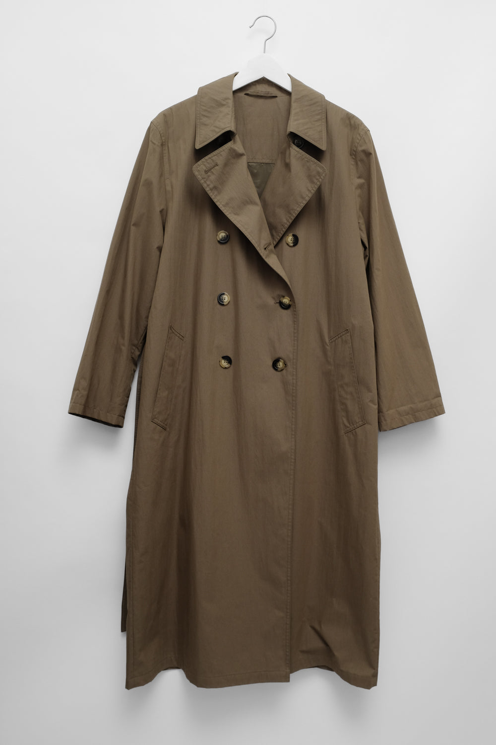 VINTAGE KHAKI BROWN TRENCH COAT