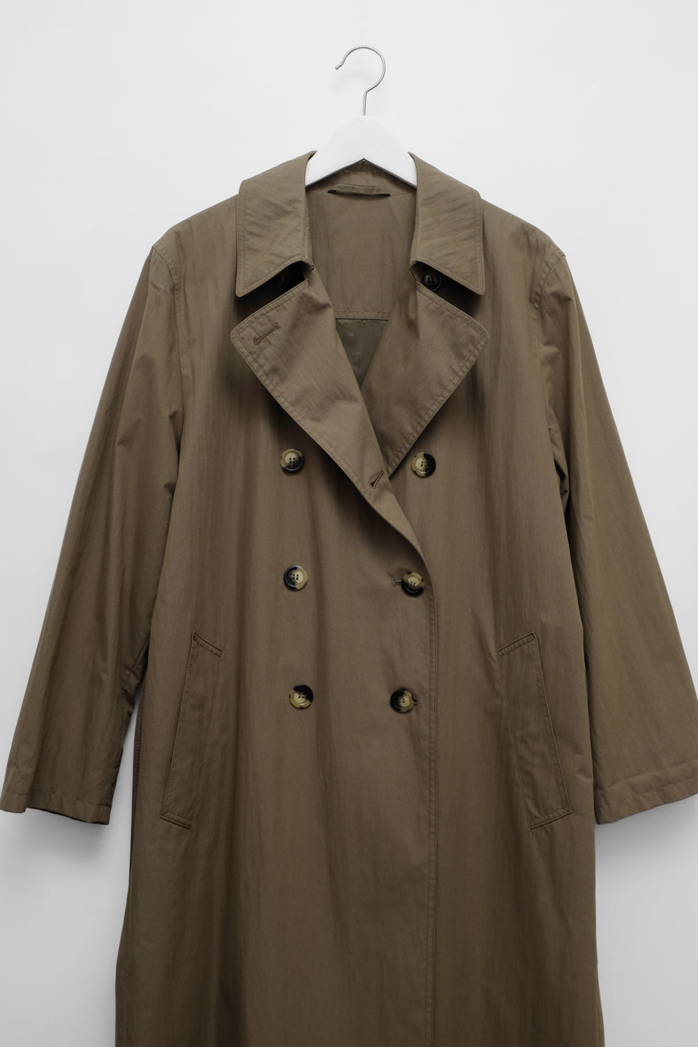 VINTAGE KHAKI BROWN TRENCH COAT