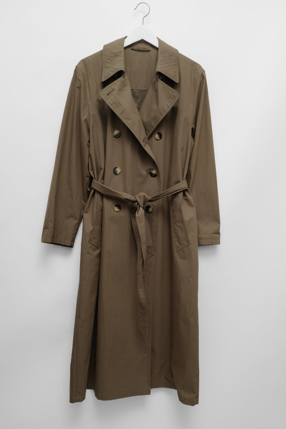 VINTAGE KHAKI BROWN TRENCH COAT