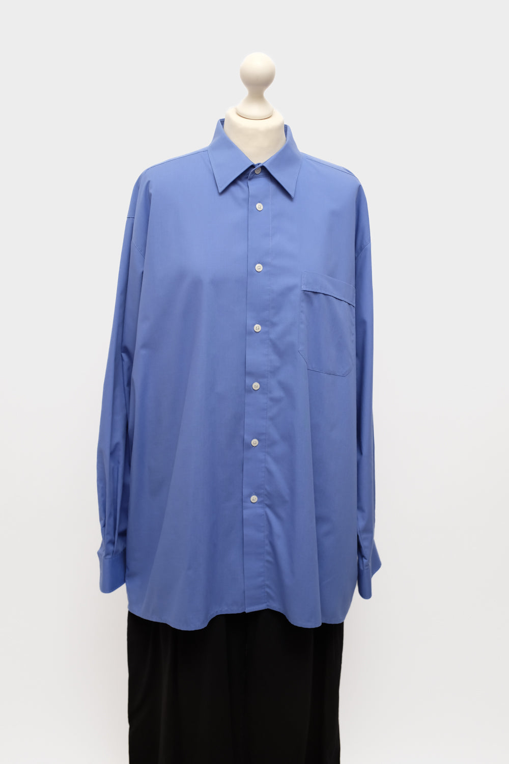 BLUE OVERSIZE SHIRT