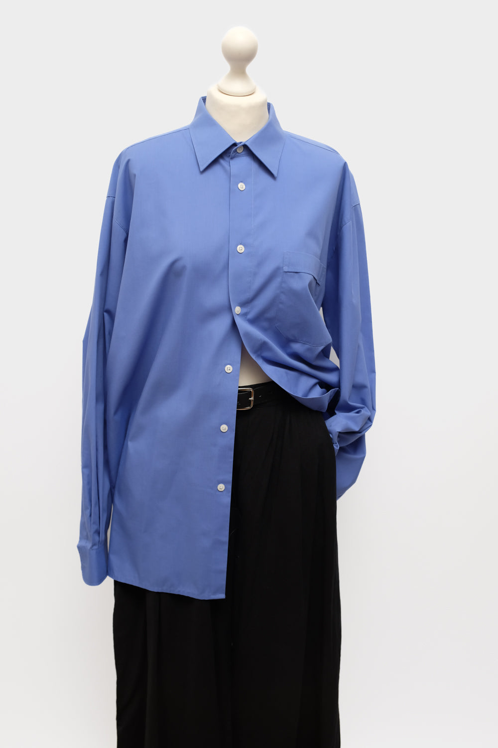 BLUE OVERSIZE SHIRT