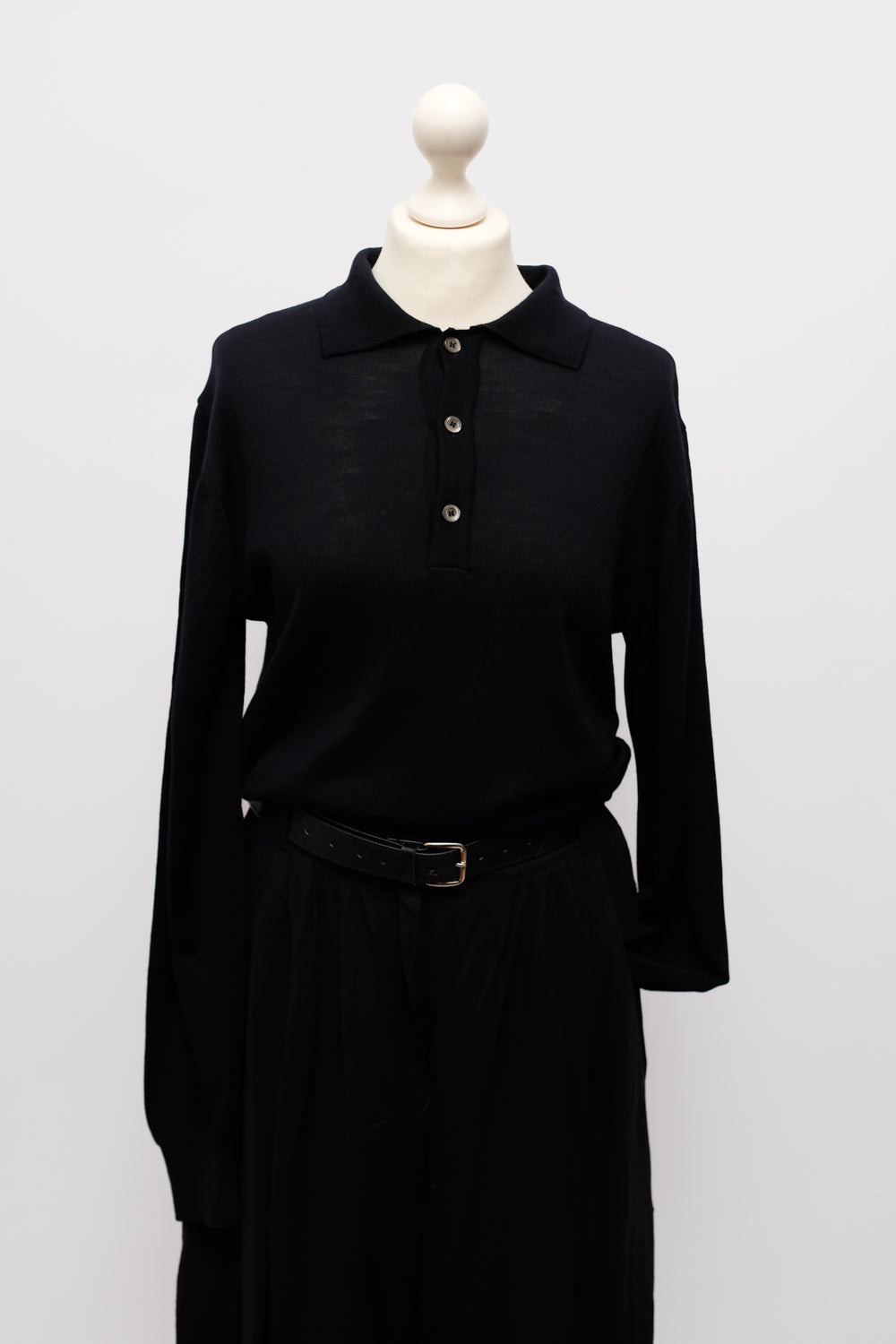PURE MERINO ITALY ANOTHER ASPECT POLO KNIT
