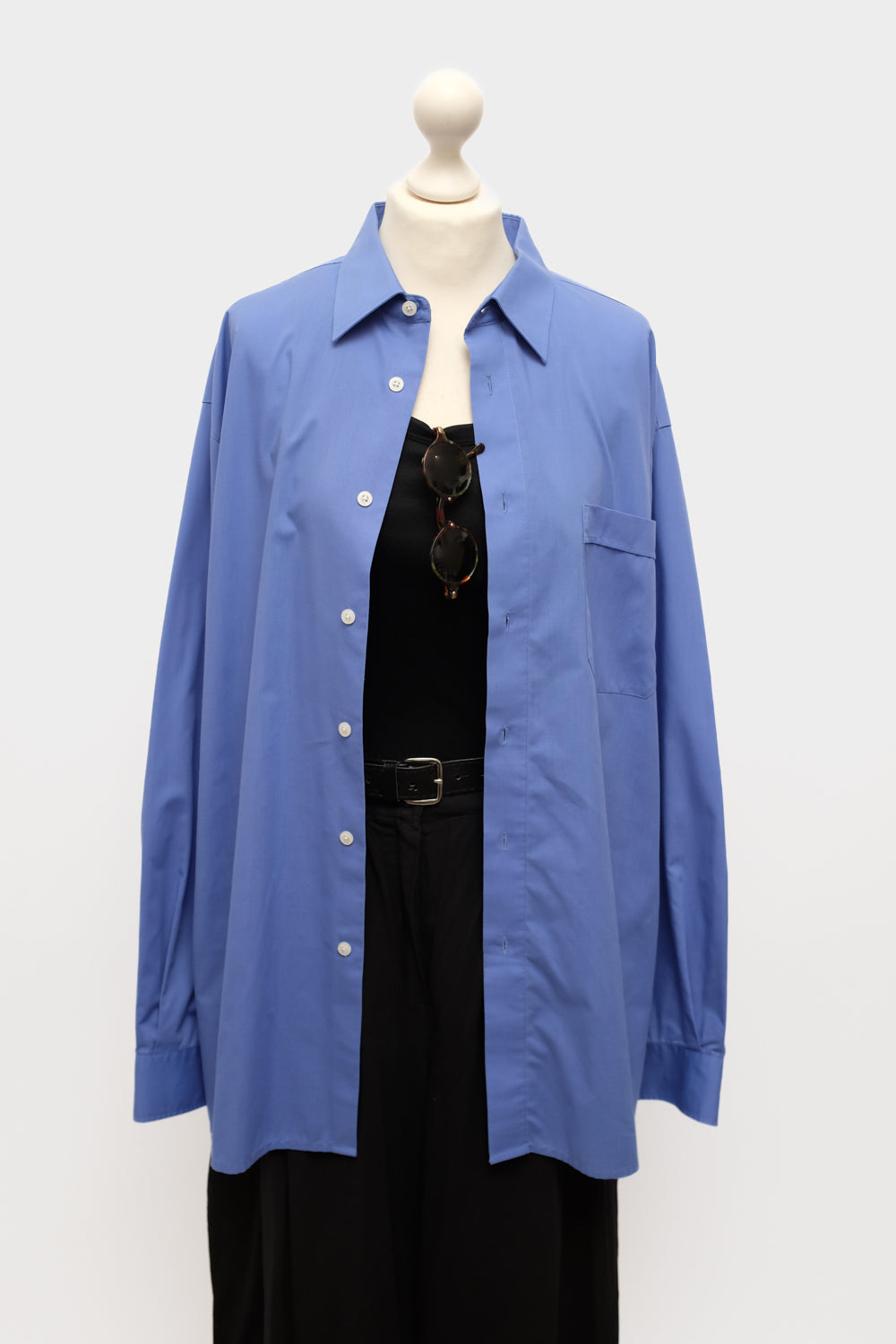 BLUE OVERSIZE SHIRT