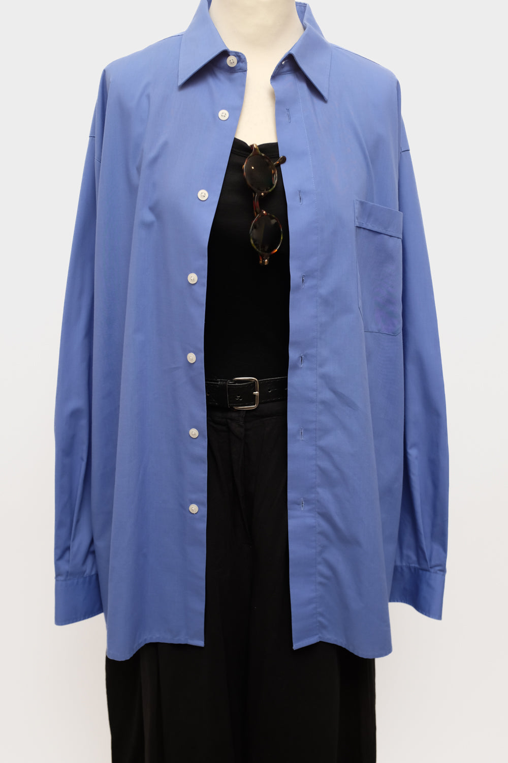 BLUE OVERSIZE SHIRT