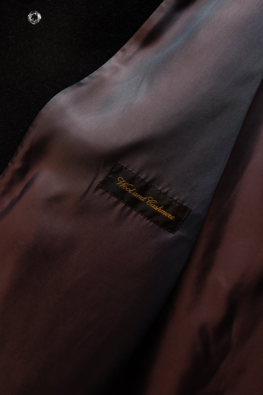 WOOL WARM VINTAGE CAR COAT