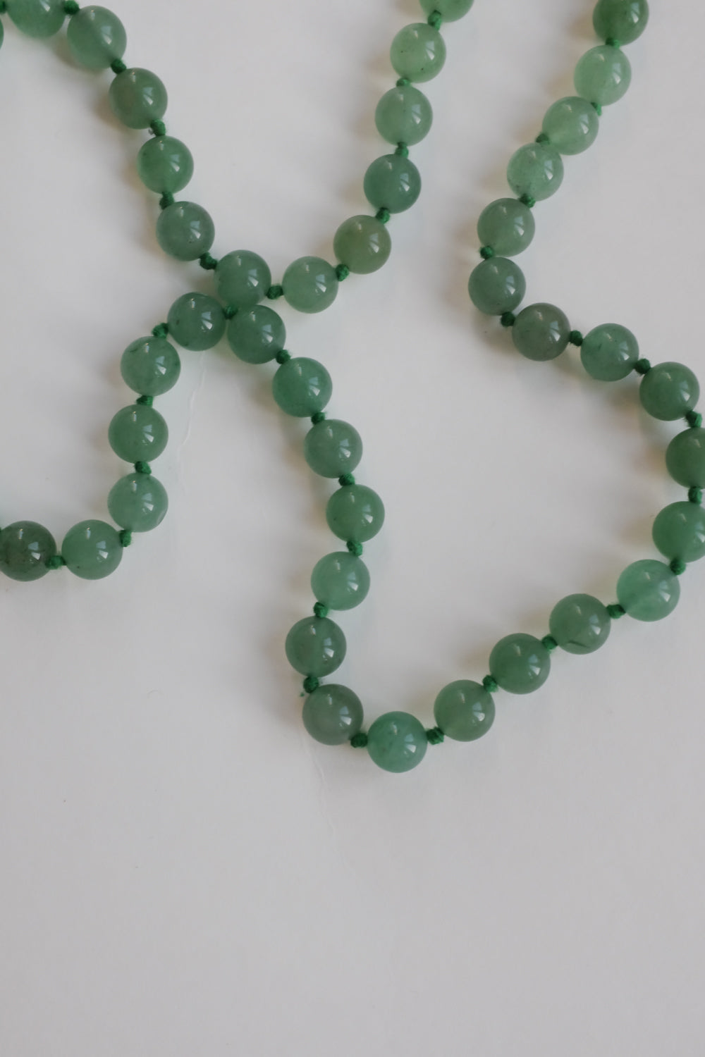 JADE GREEN PEARL VINTAGE NECKLACE