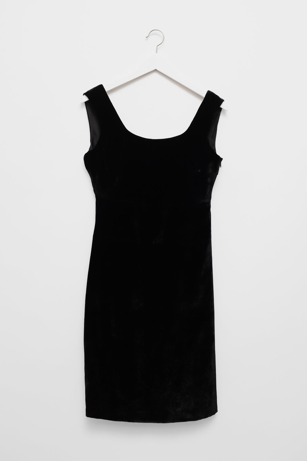VINTAGE BLACK VELVET FERRE STUDIO DRESS