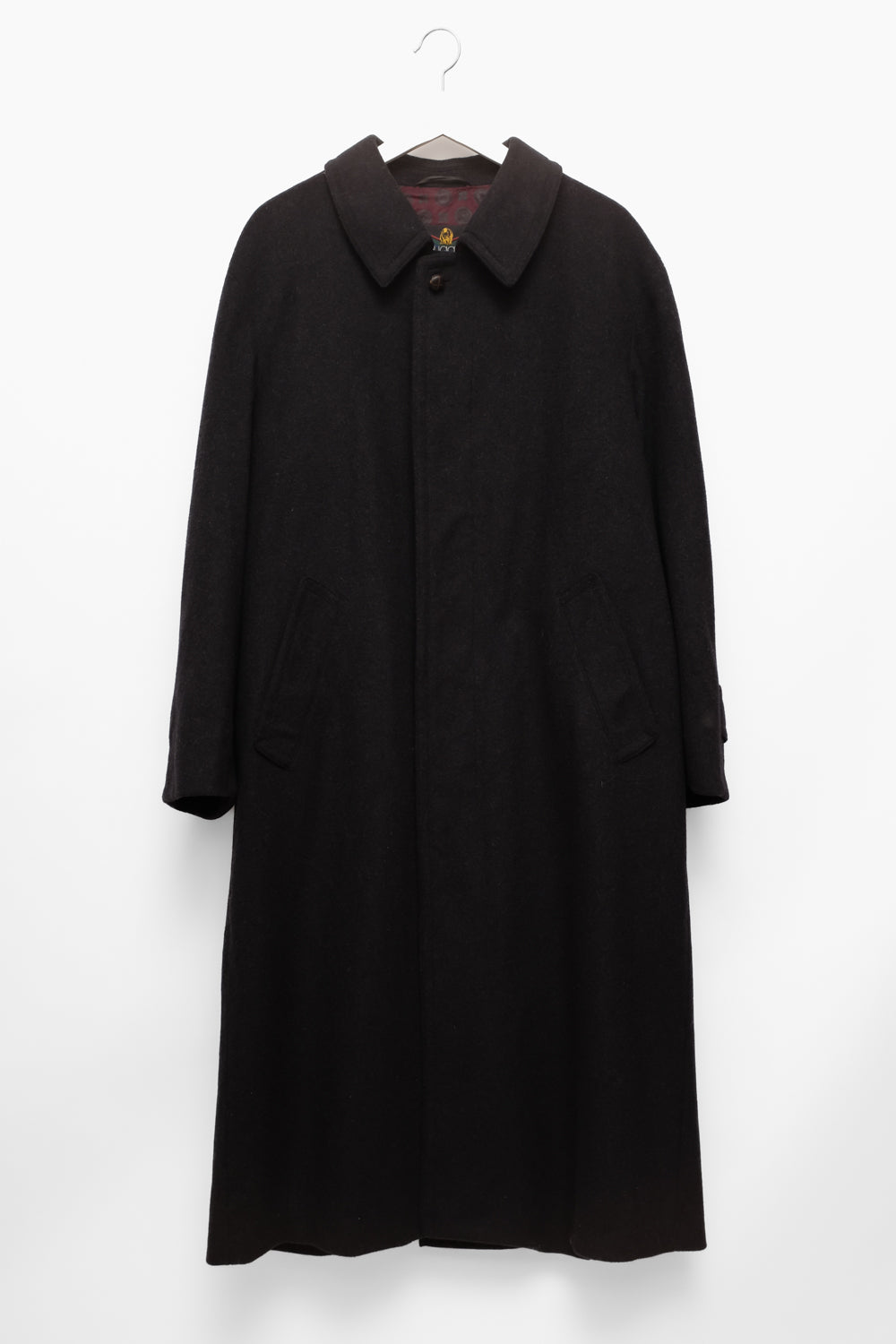 WOOL WARM LONG VINTAGE CAR COAT