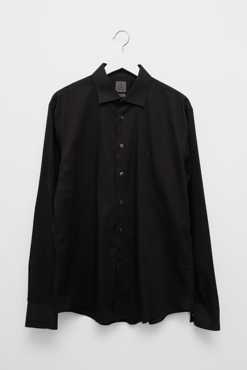 CALVIN KLEIN CK VINTAGE BLACK COTTON SHIRT