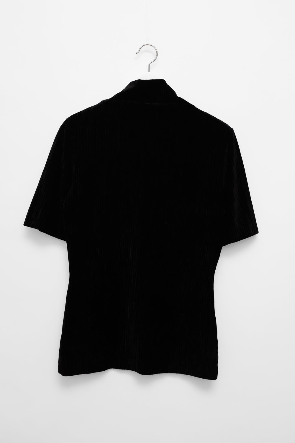 VINTAGE BLACK VELVET ITALY RIB TOP