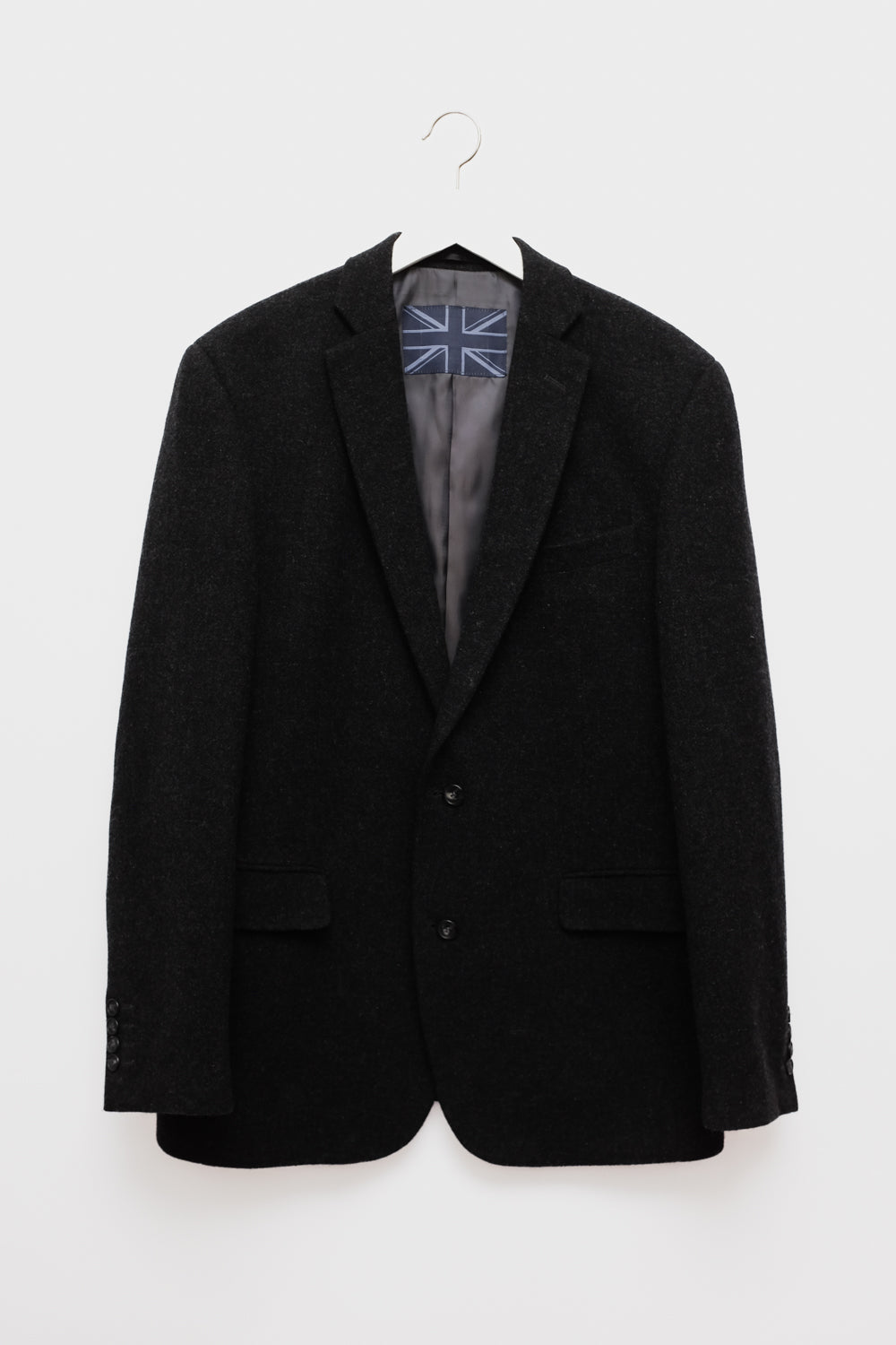 PURE WOOL ANTHRACITE BLACK BLAZER