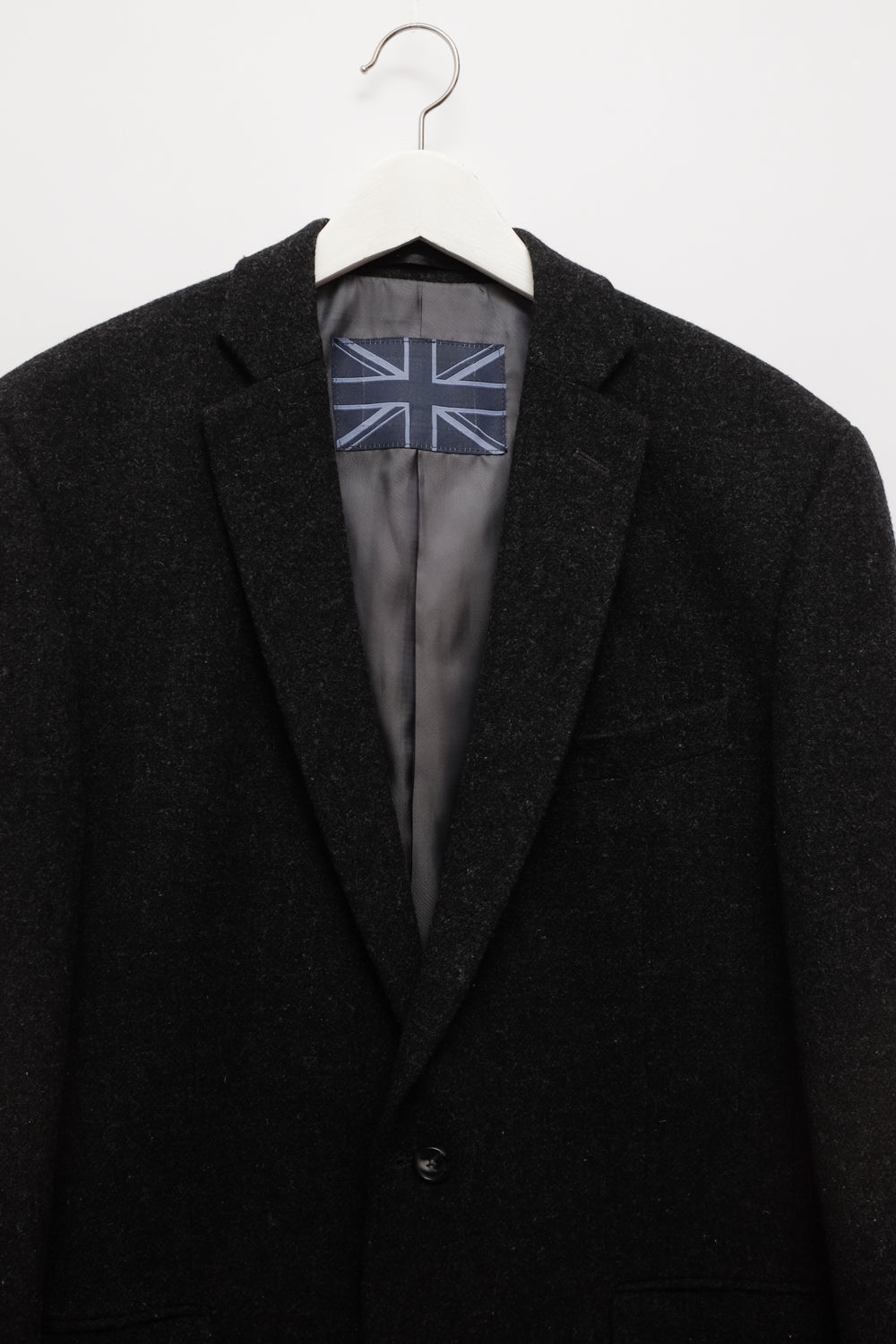 PURE WOOL ANTHRACITE BLACK BLAZER