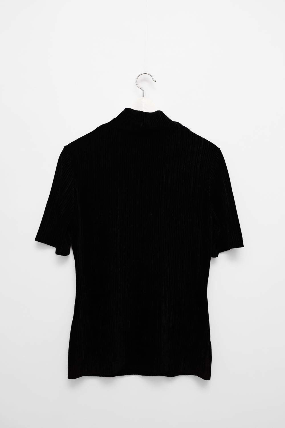 VINTAGE BLACK VELVET ITALY RIB TOP