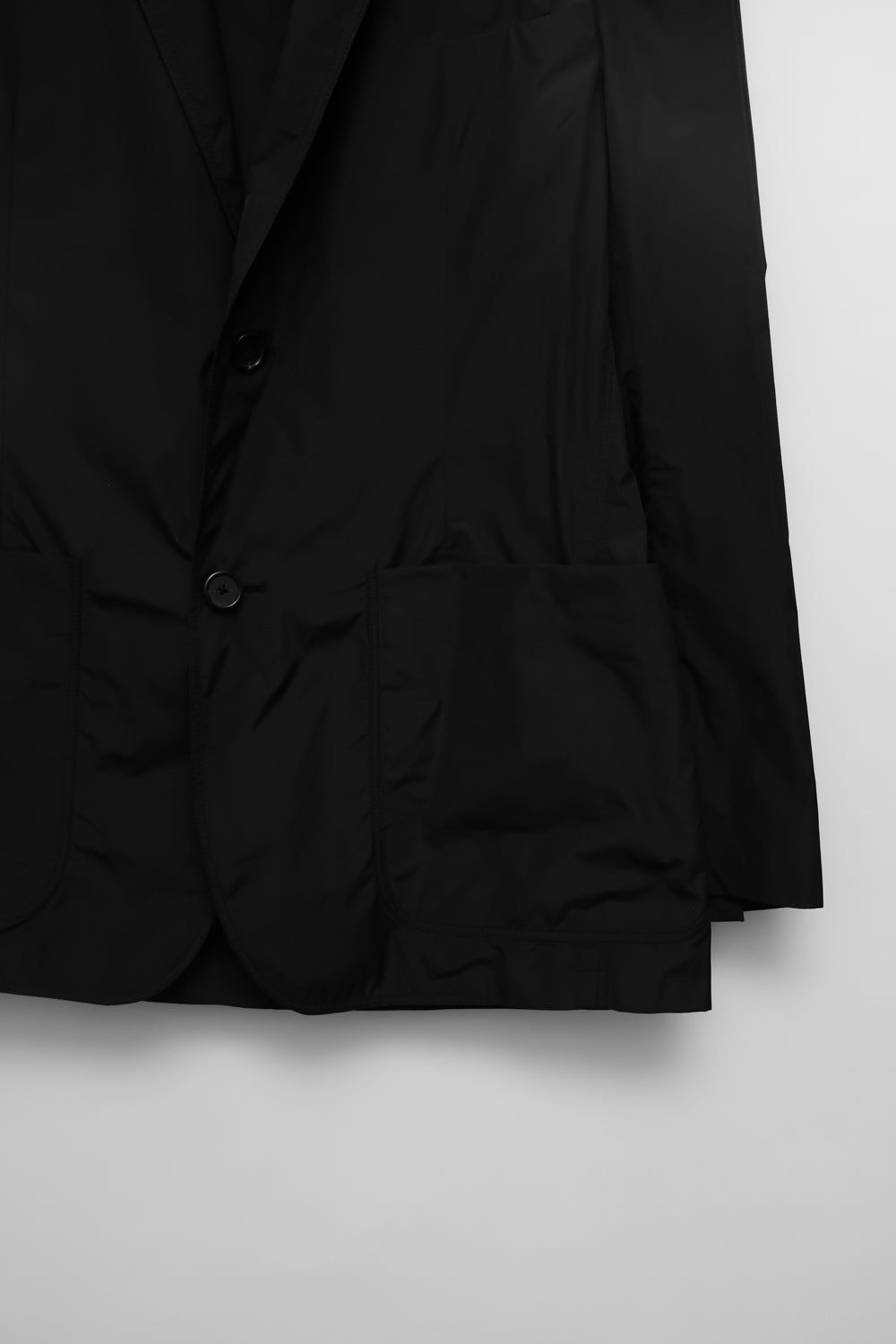 JIL SANDER VINTAGE BLACK TECHNICAL BLAZER