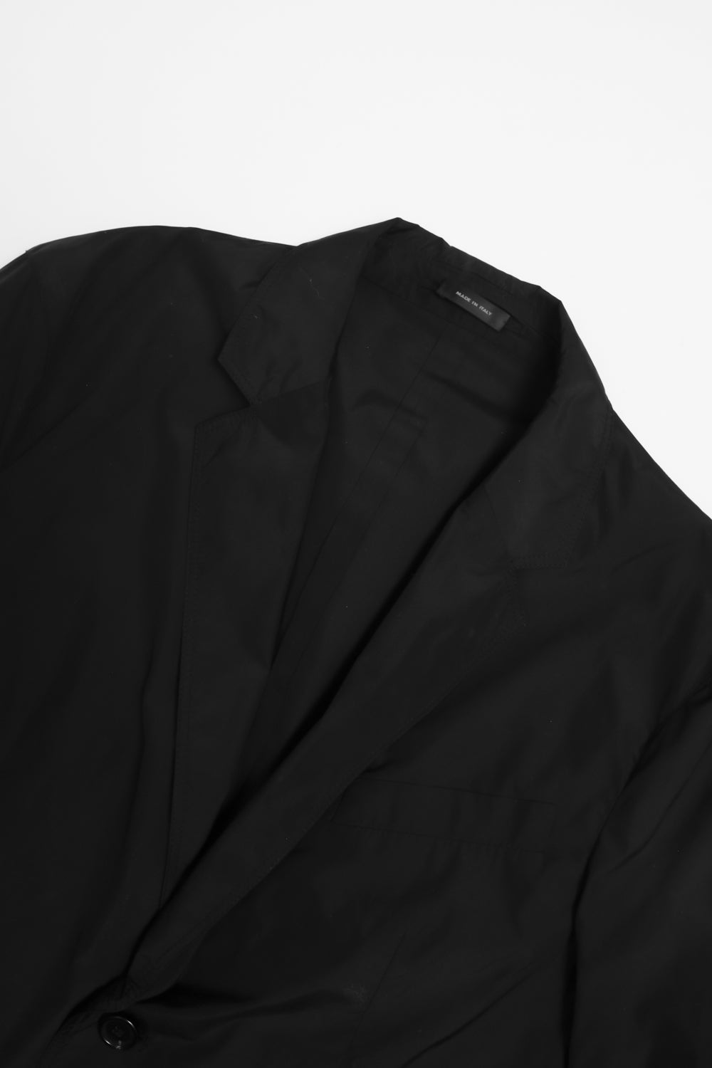 JIL SANDER VINTAGE BLACK TECHNICAL BLAZER
