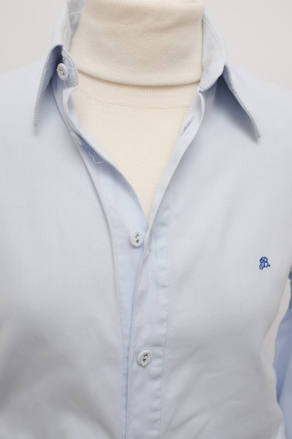 BALENCIAGA VINTAGE BLUE COTTON SHIRT