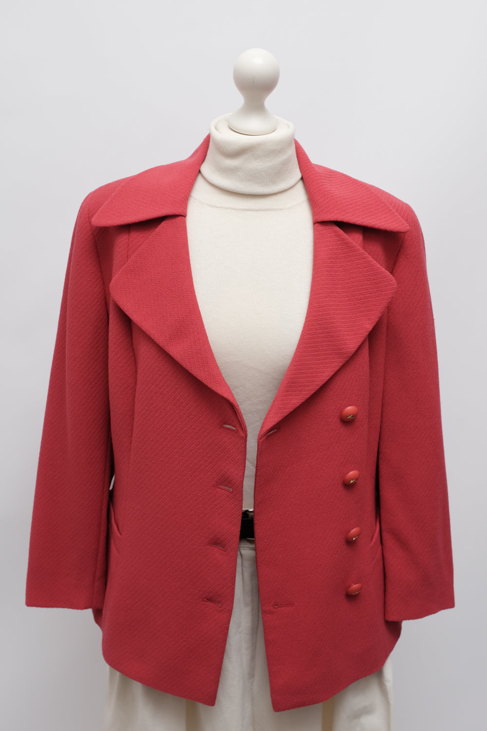 KARL LAGERFELD VINTAGE PURE WOOL BLAZER
