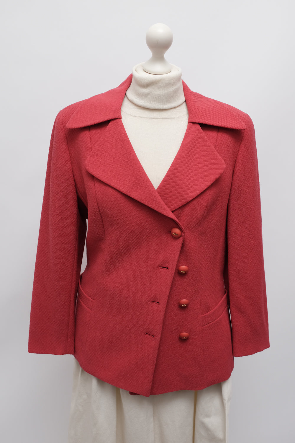 KARL LAGERFELD VINTAGE PURE WOOL BLAZER