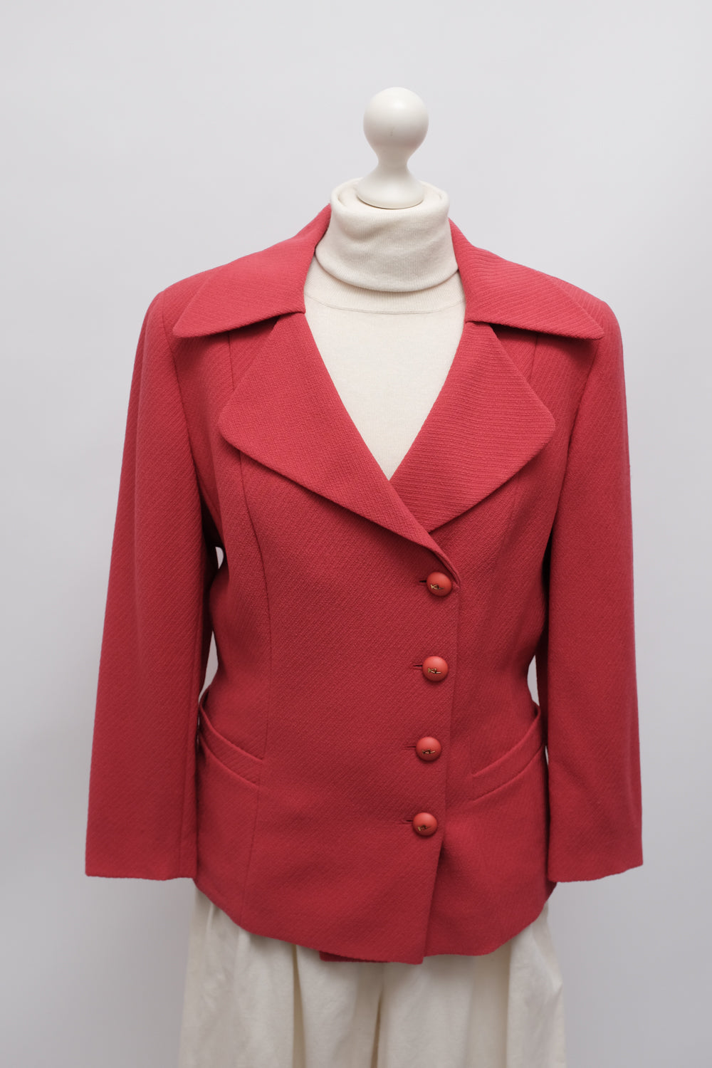 KARL LAGERFELD VINTAGE PURE WOOL BLAZER