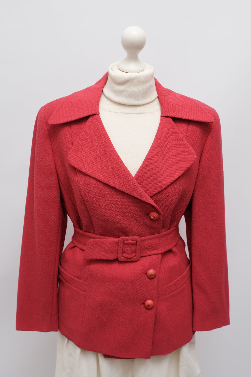KARL LAGERFELD VINTAGE PURE WOOL BLAZER