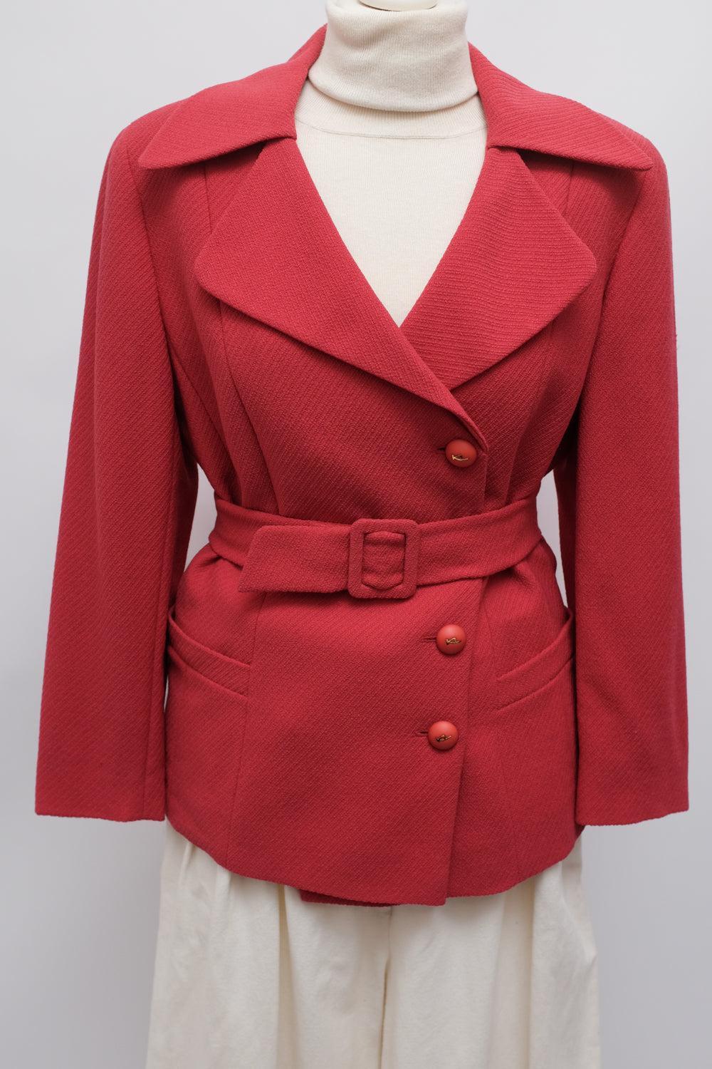 KARL LAGERFELD VINTAGE PURE WOOL BLAZER