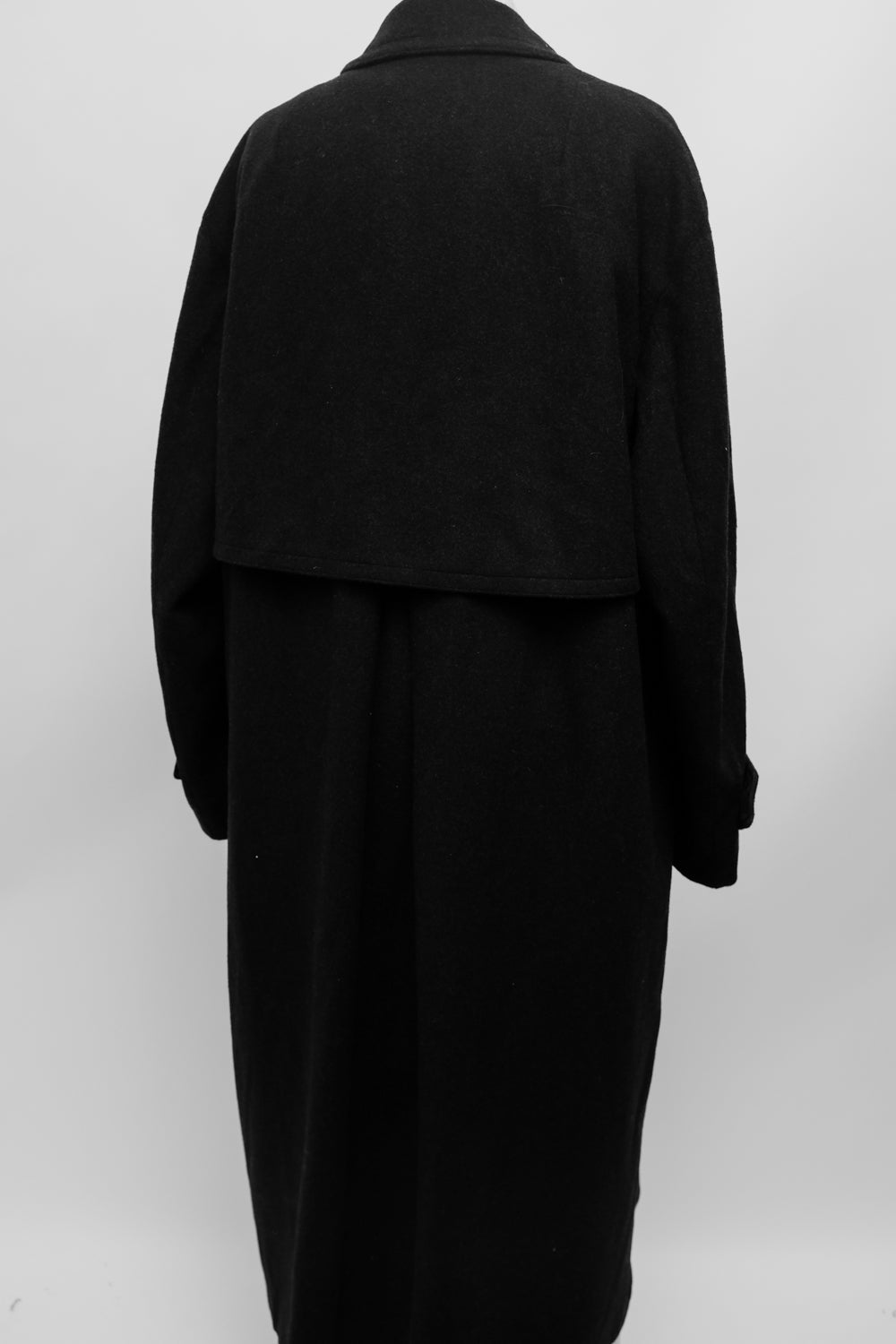 WOOL WARM LONG VINTAGE CAR COAT