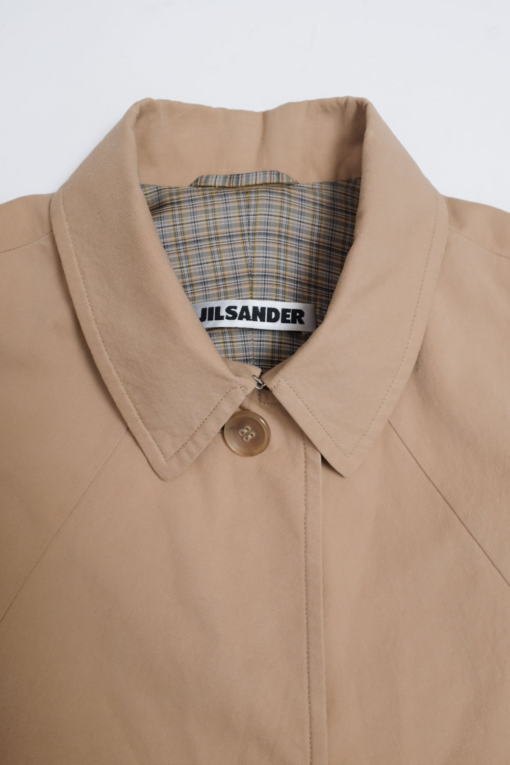 JIL SANDER CARAMEL LIGHT SHIRT JACKET