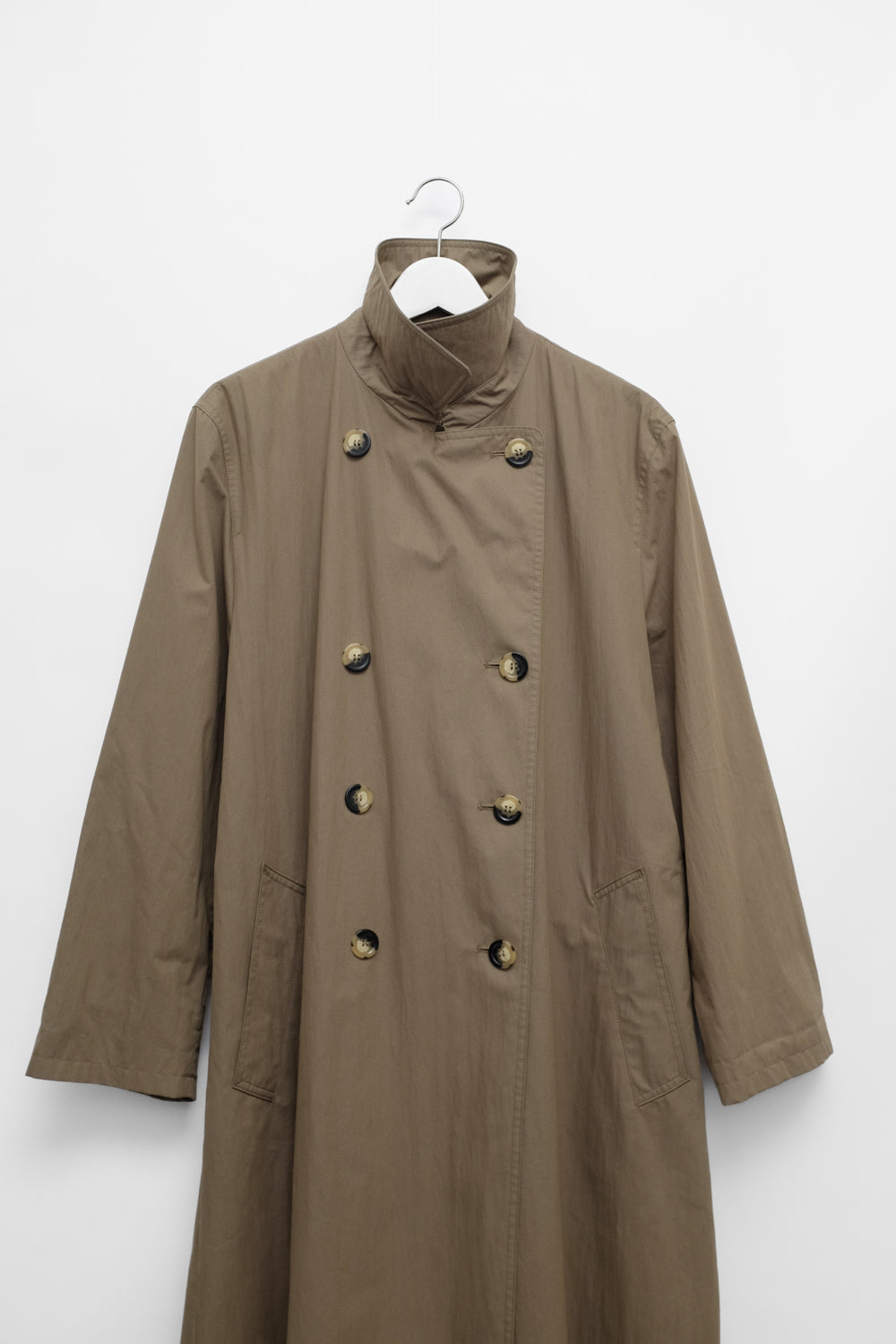 VINTAGE KHAKI BROWN TRENCH COAT