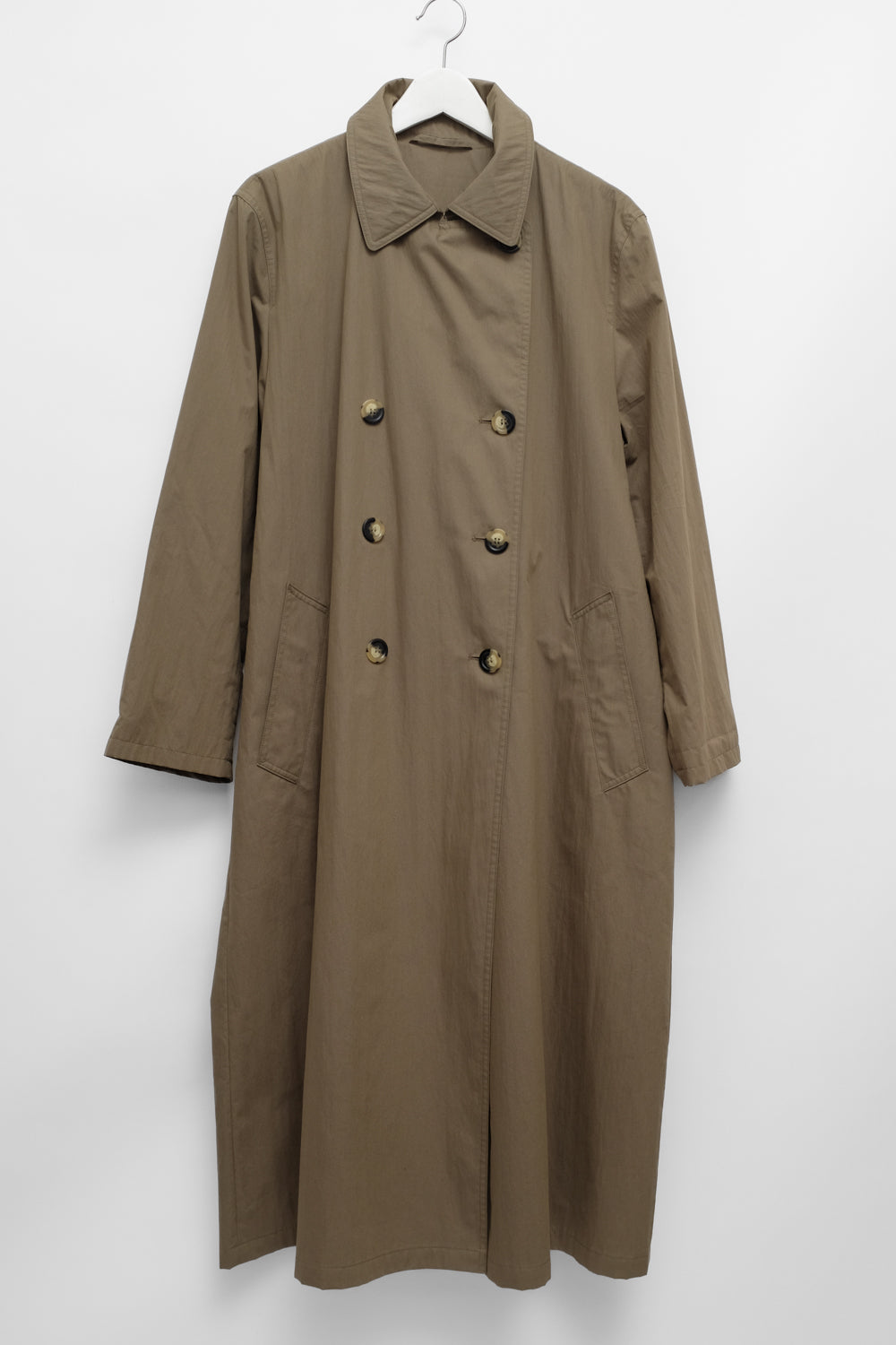 VINTAGE KHAKI BROWN TRENCH COAT