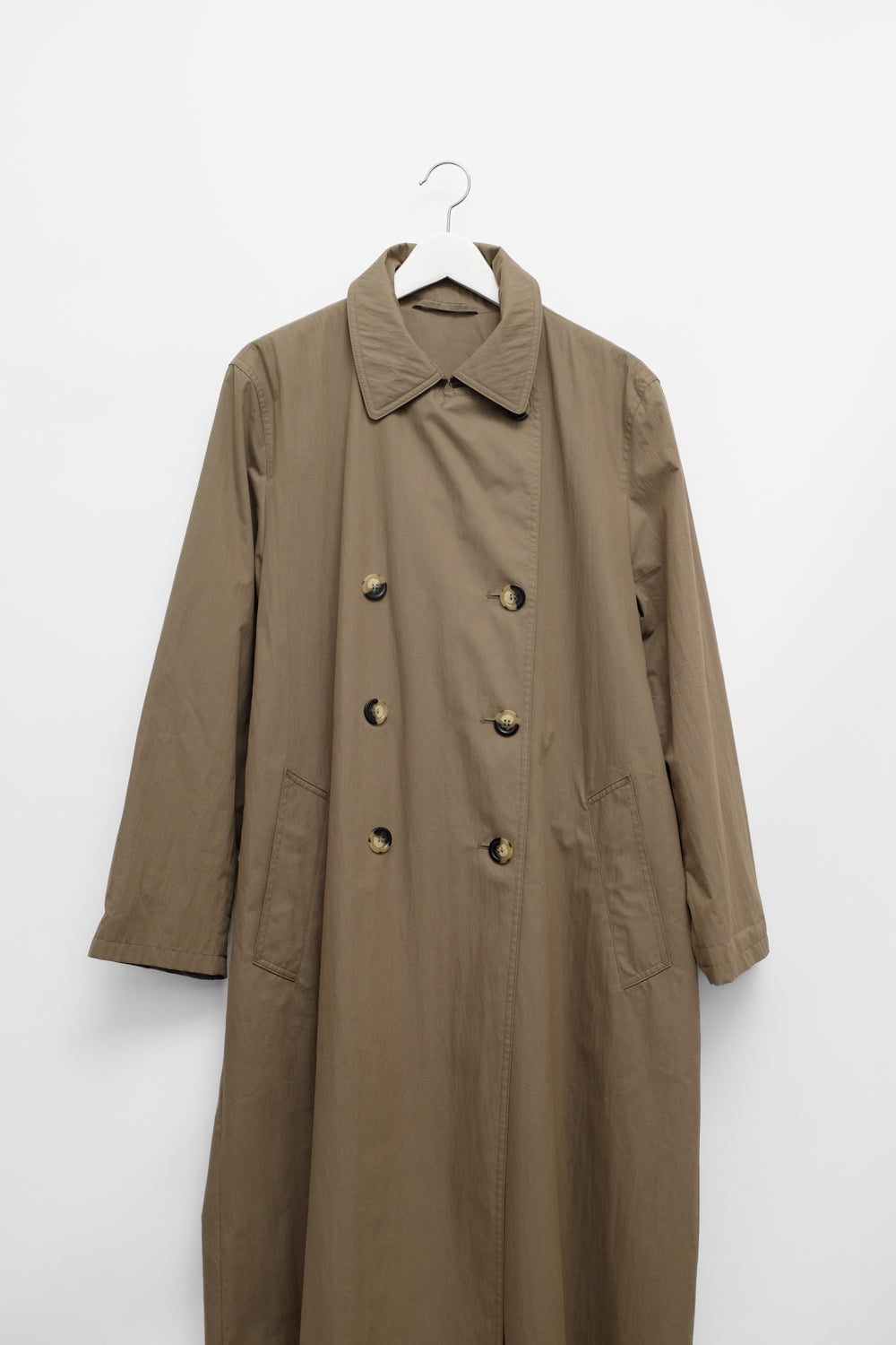 VINTAGE KHAKI BROWN TRENCH COAT