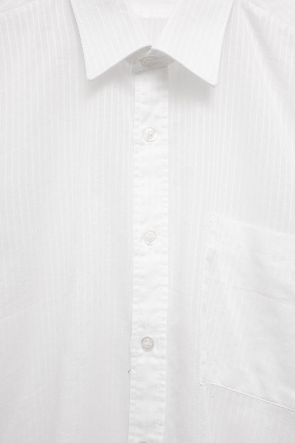 PINSTRIPE LUCID WHITE OVERSIZE SHIRT