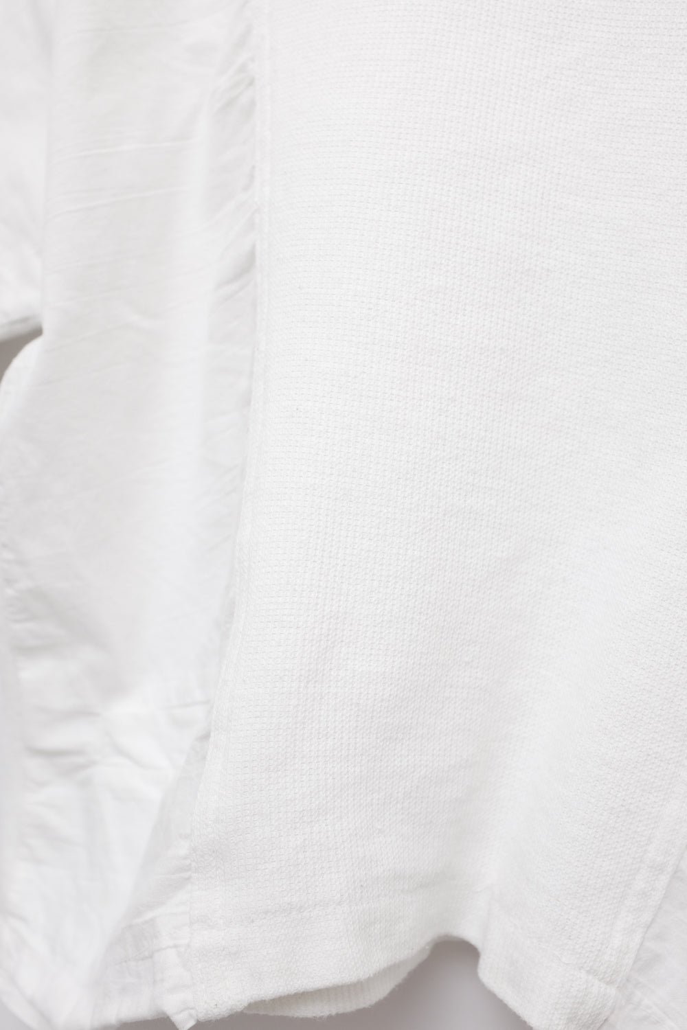 PURE COTTON CROP PLEATED VINTAGE SHIRT