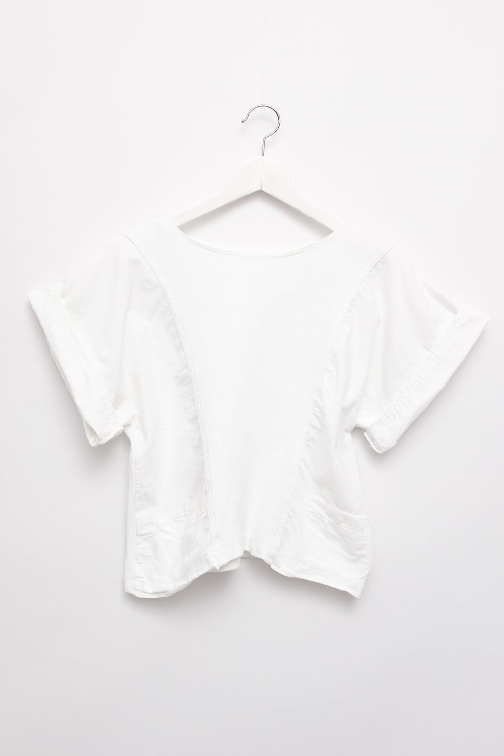 PURE COTTON CROP PLEATED VINTAGE SHIRT