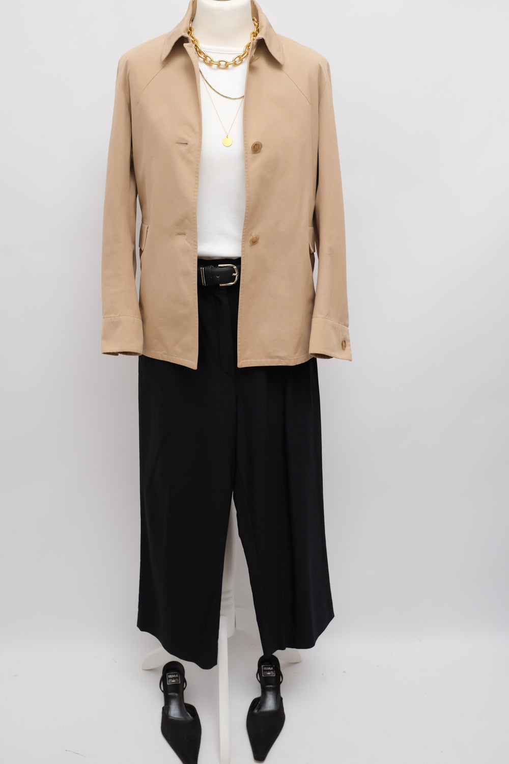 JIL SANDER CARAMEL LIGHT SHIRT JACKET