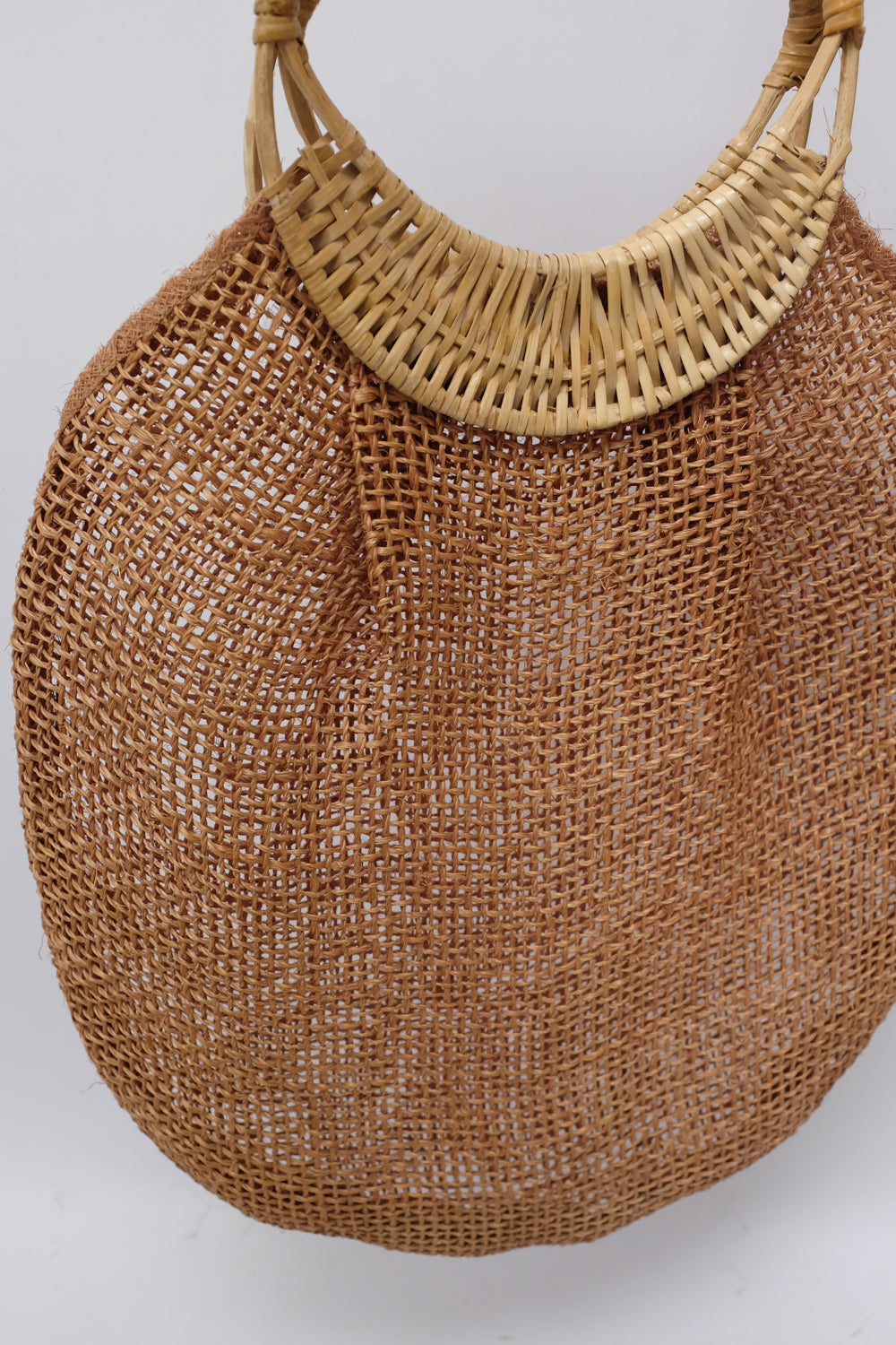 VINTAGE XXL STRAW BRAIDED BAG