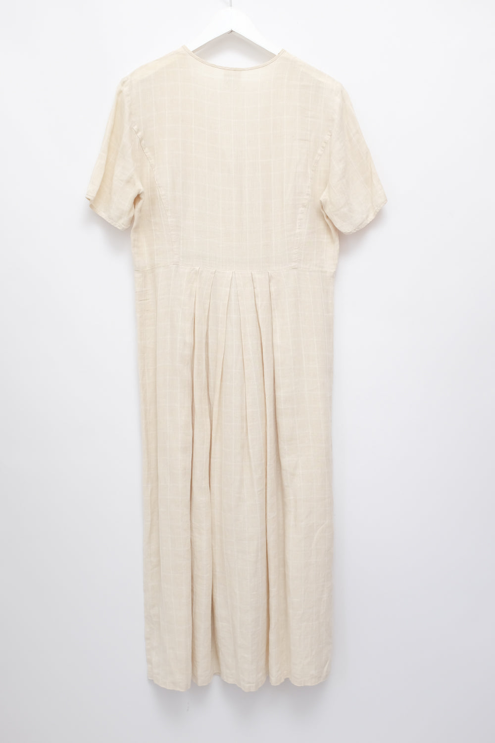 PURE LINEN CREAM BOGNER DRESS