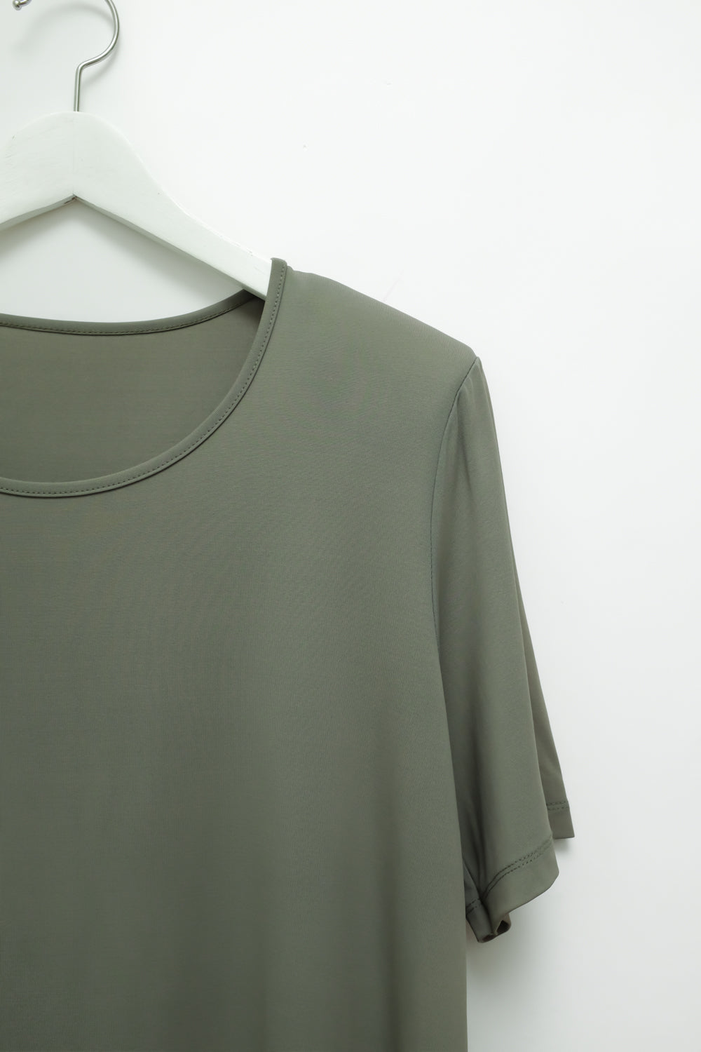 PURE VISCOSE ITALY GREEN TEE