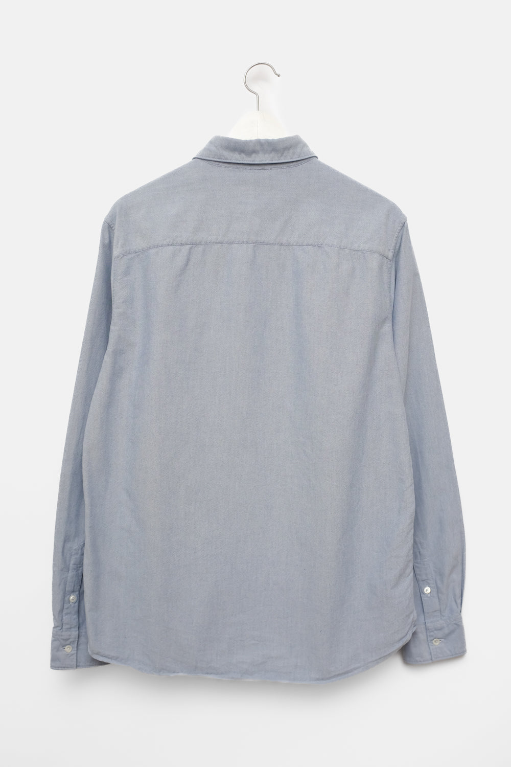 PURE COTTON A.P.C. BLUE OVERSIZE SHIRT
