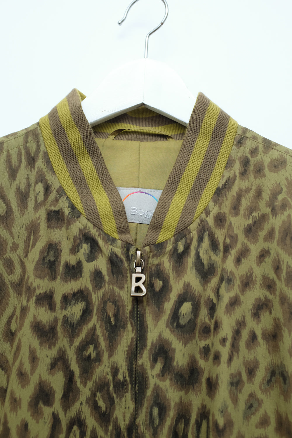 VINTAGE LEO ANIMAL BOGNER BOMBER JACKET