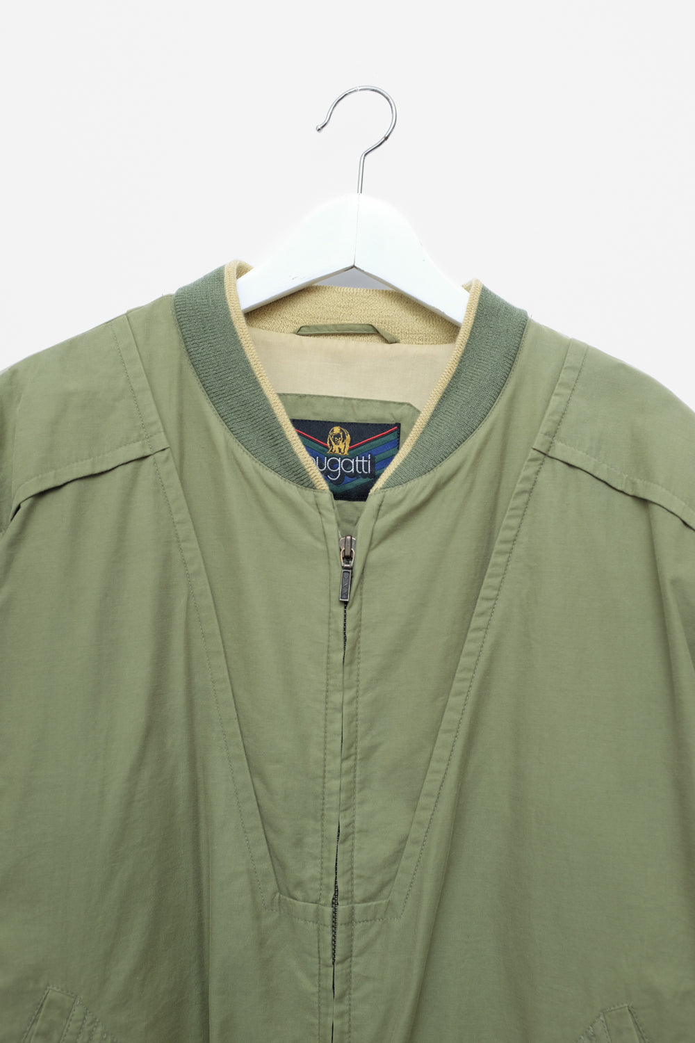 DARK MINT OVERSIZE VINTAGE BOMBER JACKET