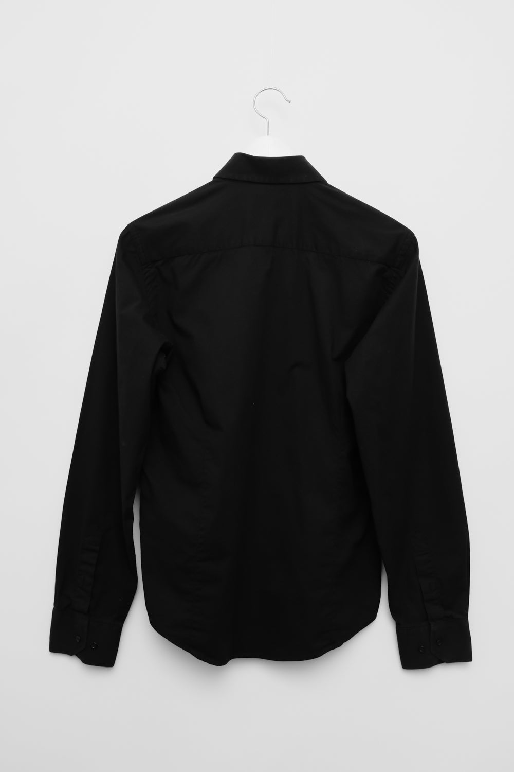 VINTAGE BLACK SLIM STRETCHY SHIRT