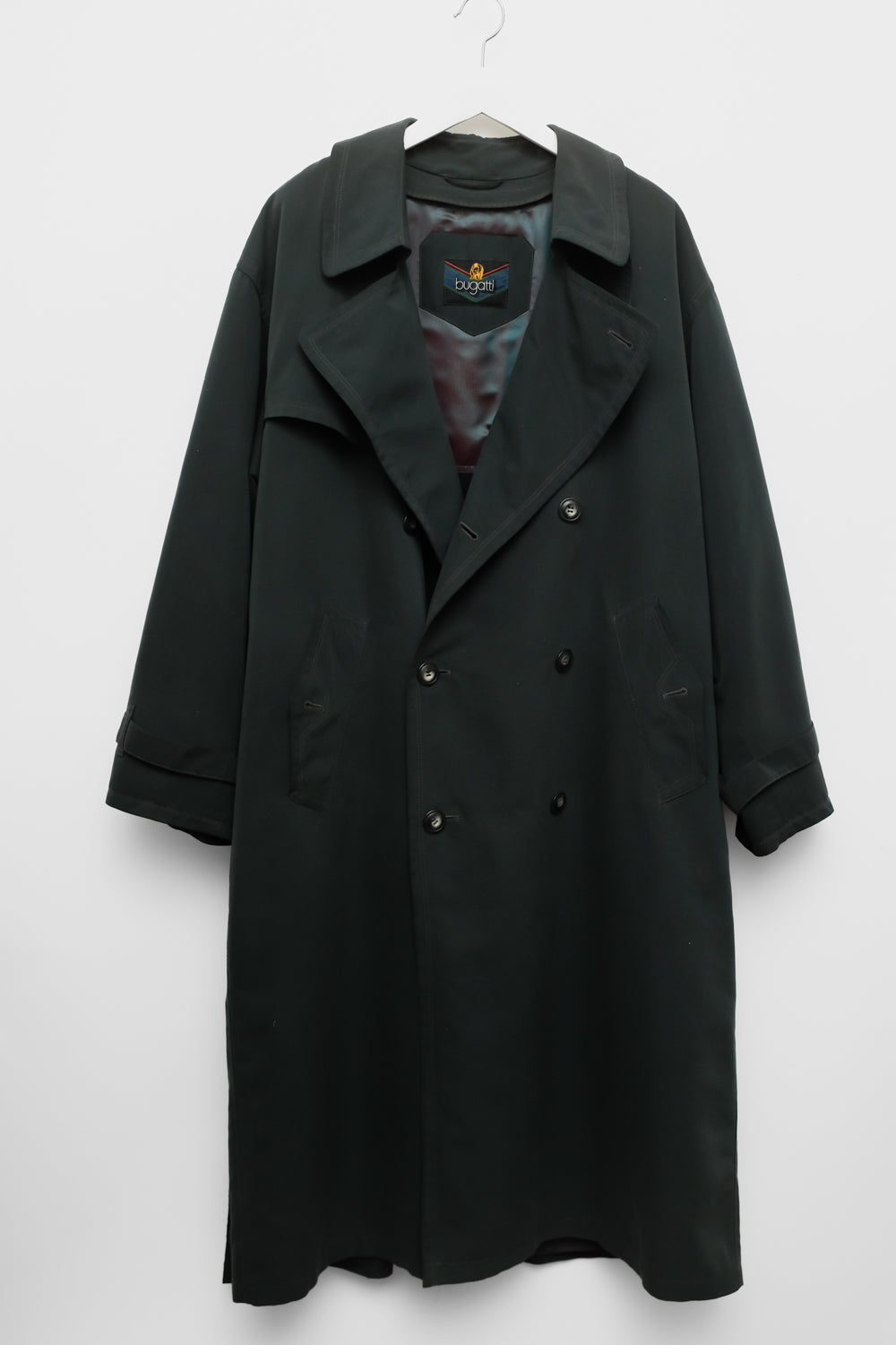 ALL SEASON GREEN VINTAGE TRENCH COAT