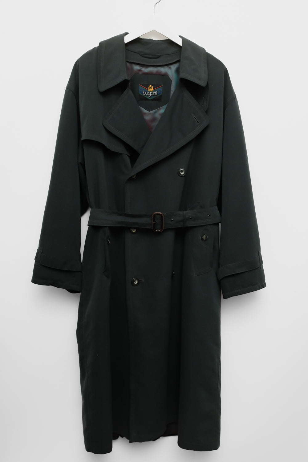 ALL SEASON GREEN VINTAGE TRENCH COAT
