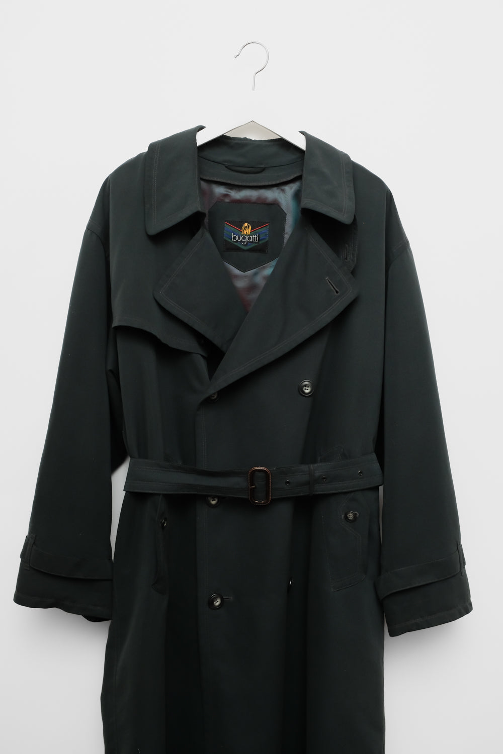 ALL SEASON GREEN VINTAGE TRENCH COAT