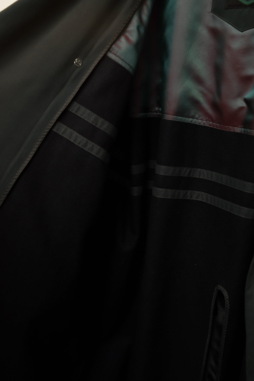 ALL SEASON GREEN VINTAGE TRENCH COAT